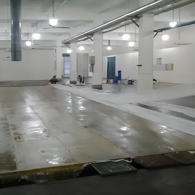 林芝防腐蚀地坪,环氧玻纤地坪，玻纤工业地坪，环氧玻纤布地坪,乙烯基玻纤布地坪产品图3